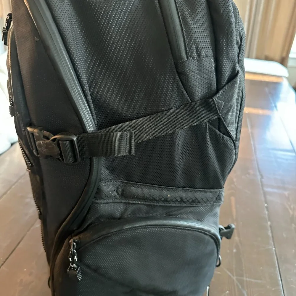 Tenba Shootout Black Rolling Camera Large Photography Travel Backpack Wheels
